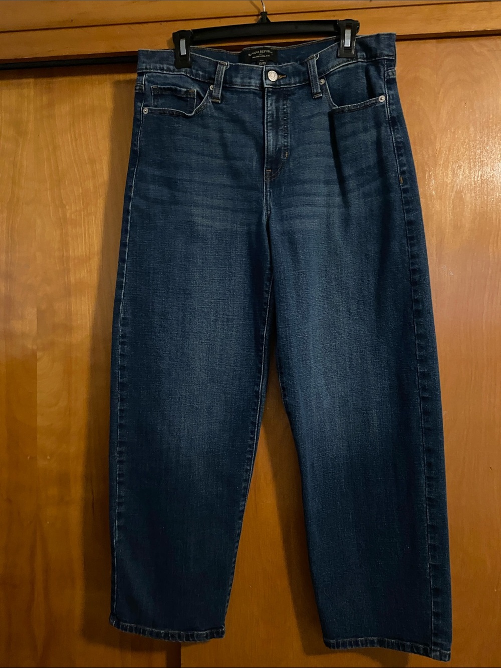 Banana Republic High Rise Barrel Jeans